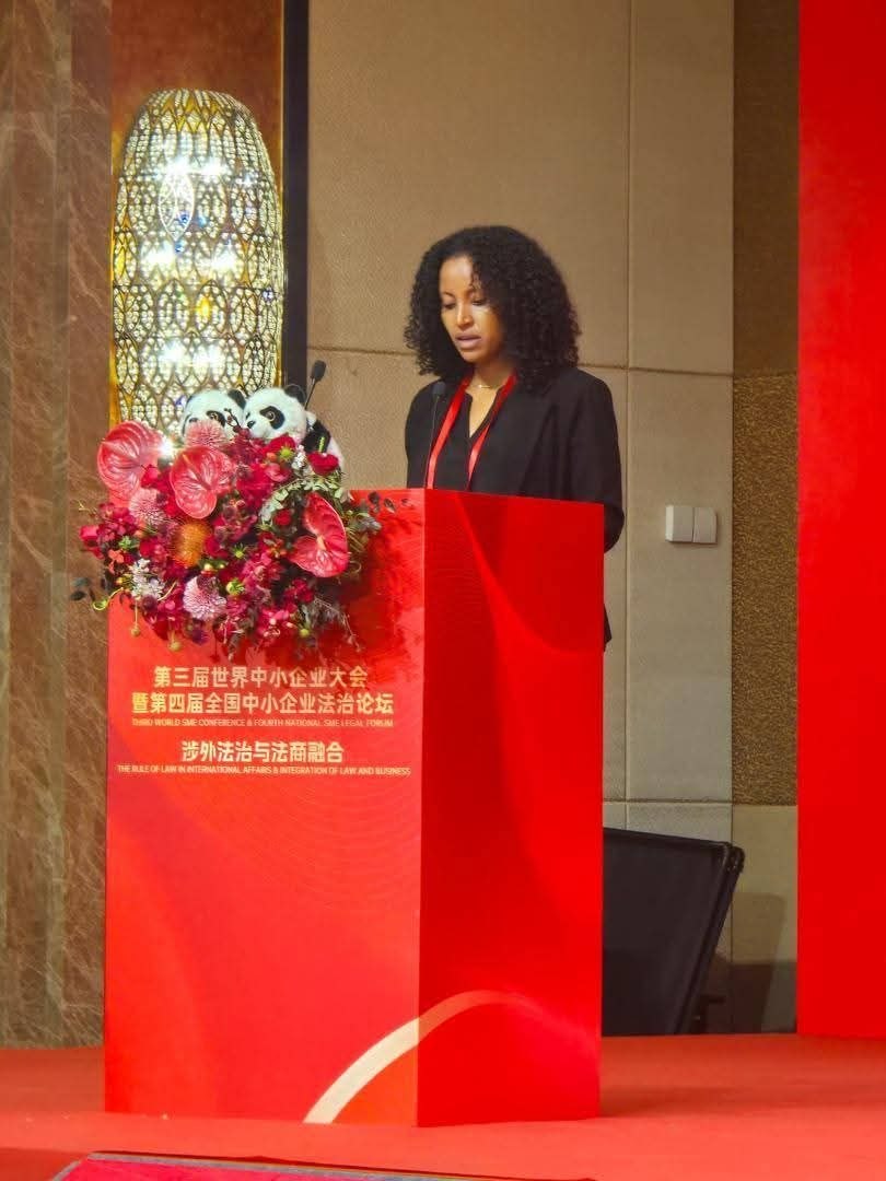 TGA Global Partner Blain Worku Woldeyes Delivers Opening Remarks at Major SME and Legal Forums in Beijing